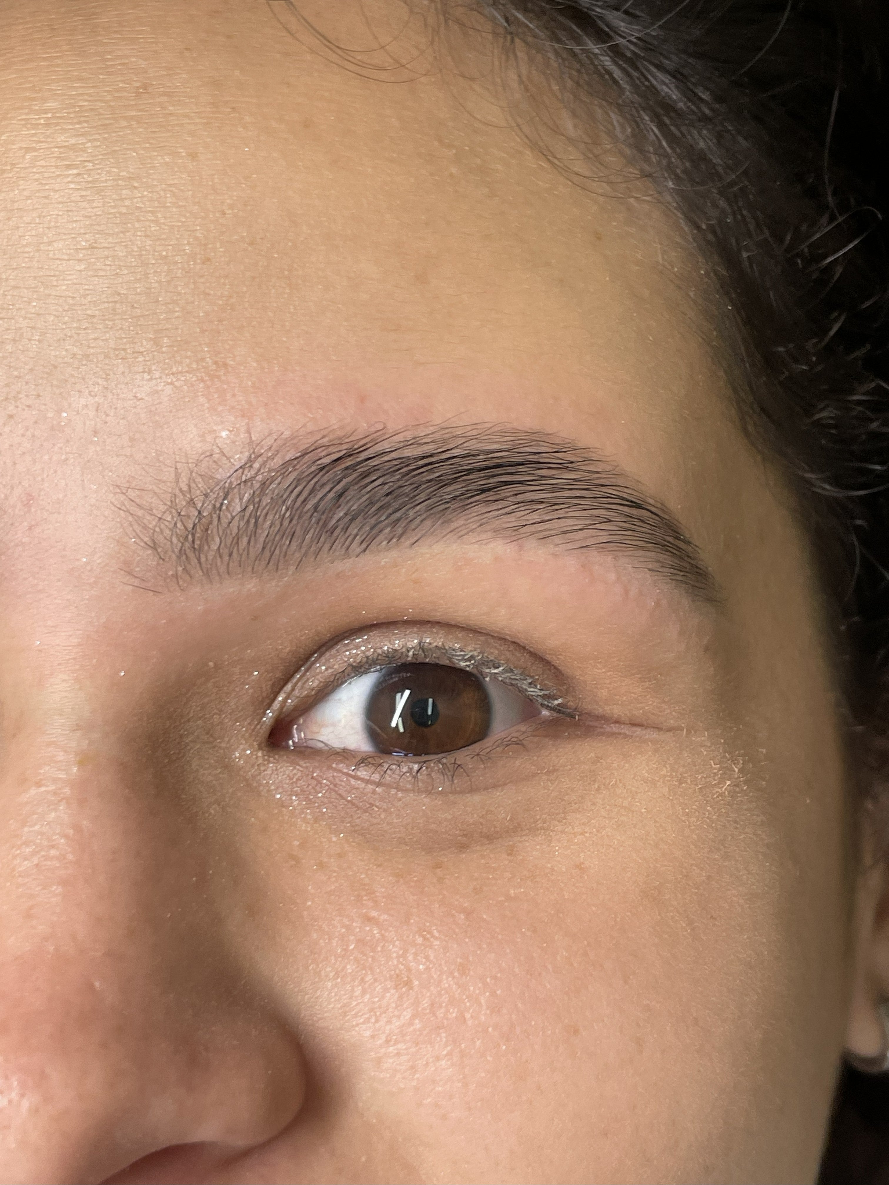 De cejas escasas a pobladas en solo 60 días.