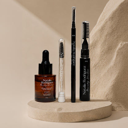 Pack Renacer NR — Sérum + Gel + Lápiz de Cejas Natural Colombia