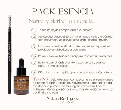 Pack Esencia NR — Sérum Estimulante + Lápiz de Cejas